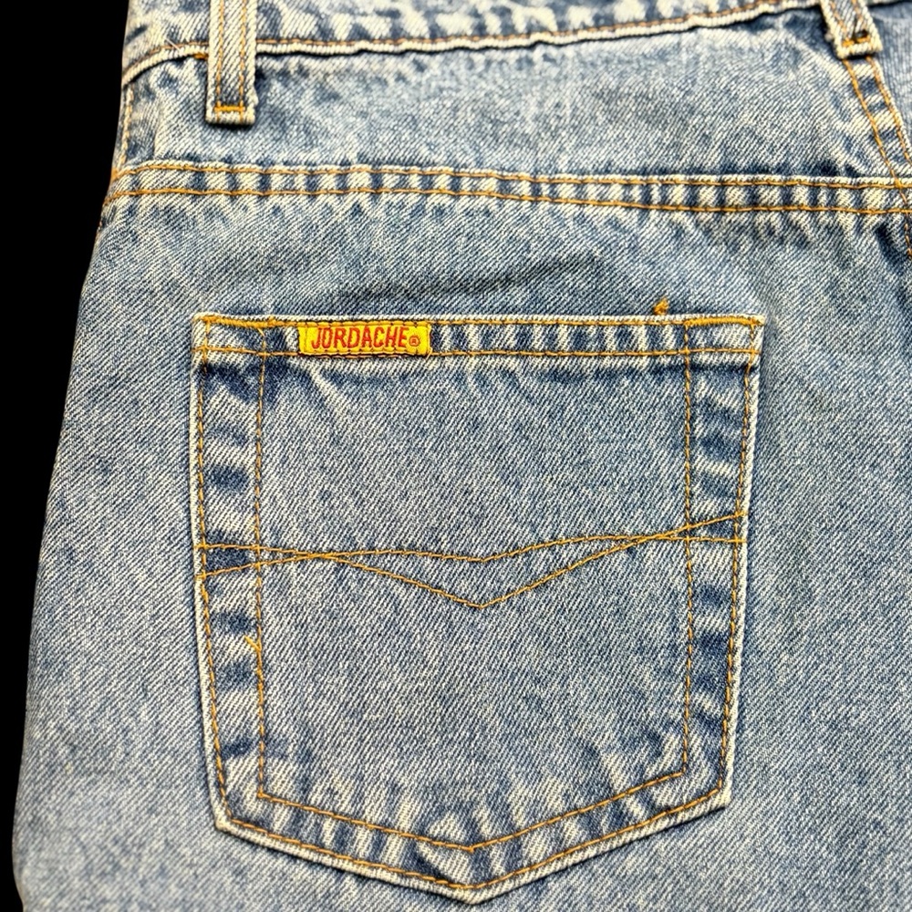 Vintage 90s Y2K Jordache Jeans Size 11/12 Light Wash High Waist Bootcut EUC #74 - Picture 8 of 13